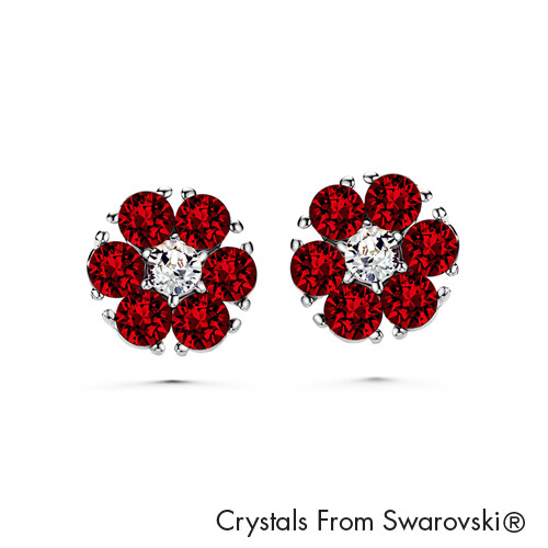 LUSH Flower Birthstone Earrings (Available in 12 Colours)