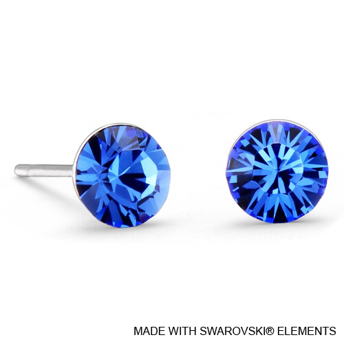 LUSH Solitaire Birthstone Stud Earring (Available in 12 Colours)