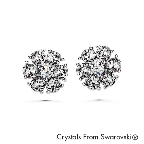 LUSH Flower Birthstone Earrings (Available in 12 Colours)