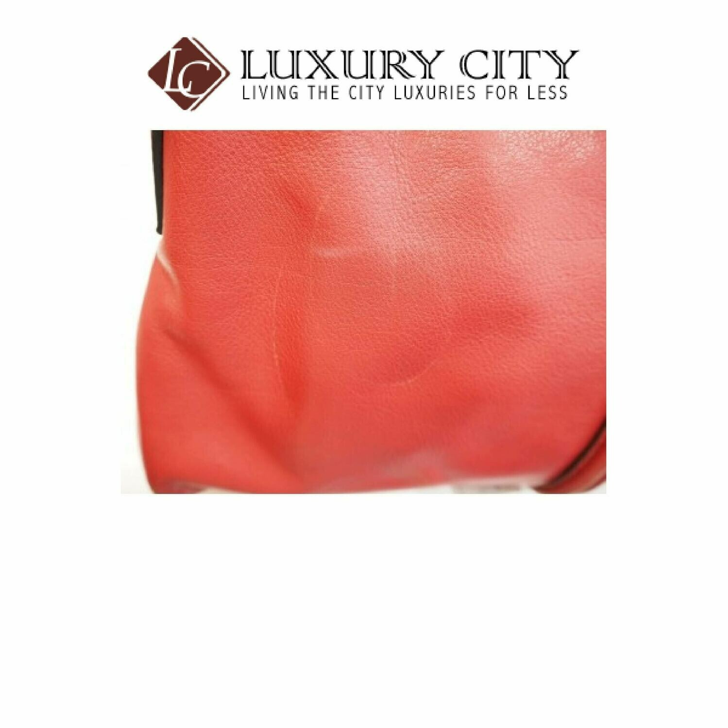 [Luxury City] Preloved Authentic Burberry Red Shoulder Bag