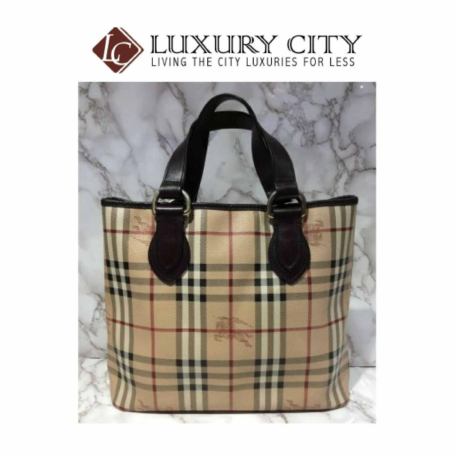 [Luxury City] Preloved Authentic Burberry Handbag