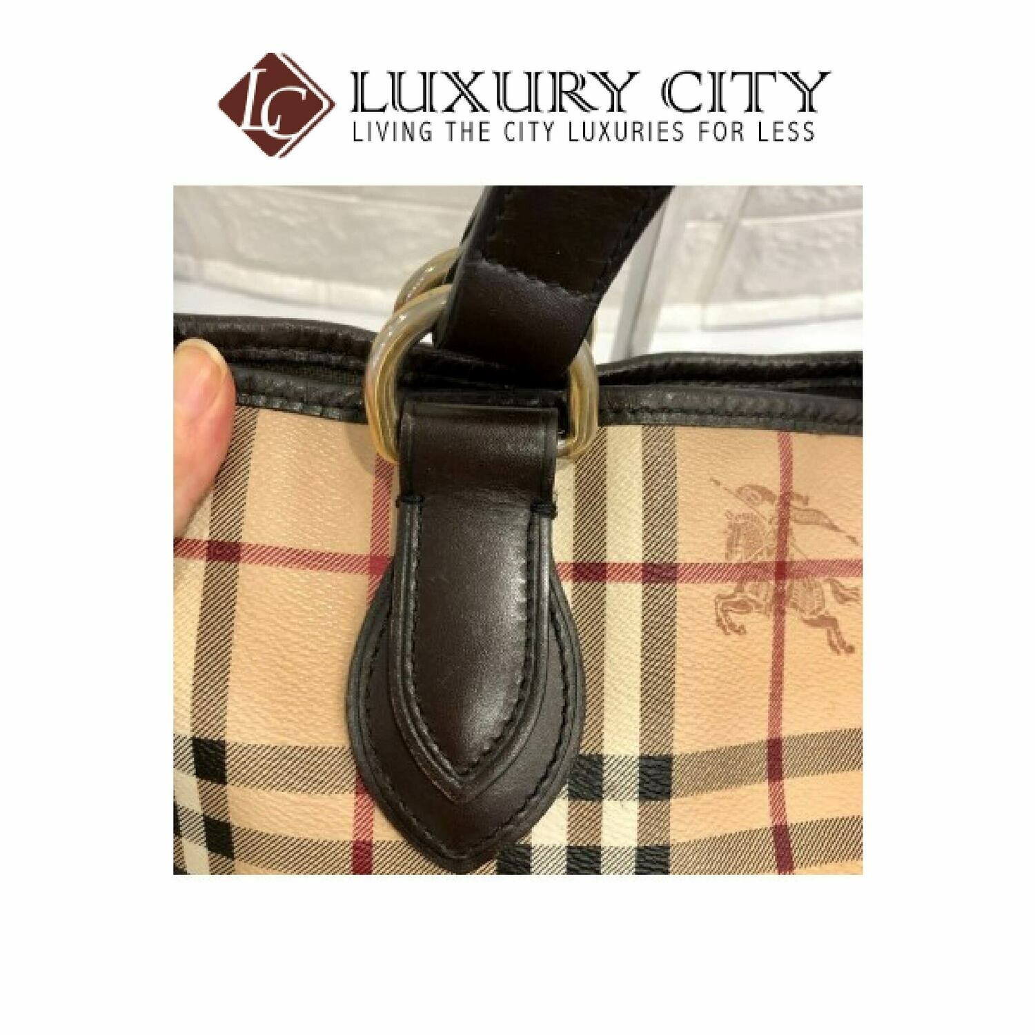 [Luxury City] Preloved Authentic Burberry Handbag