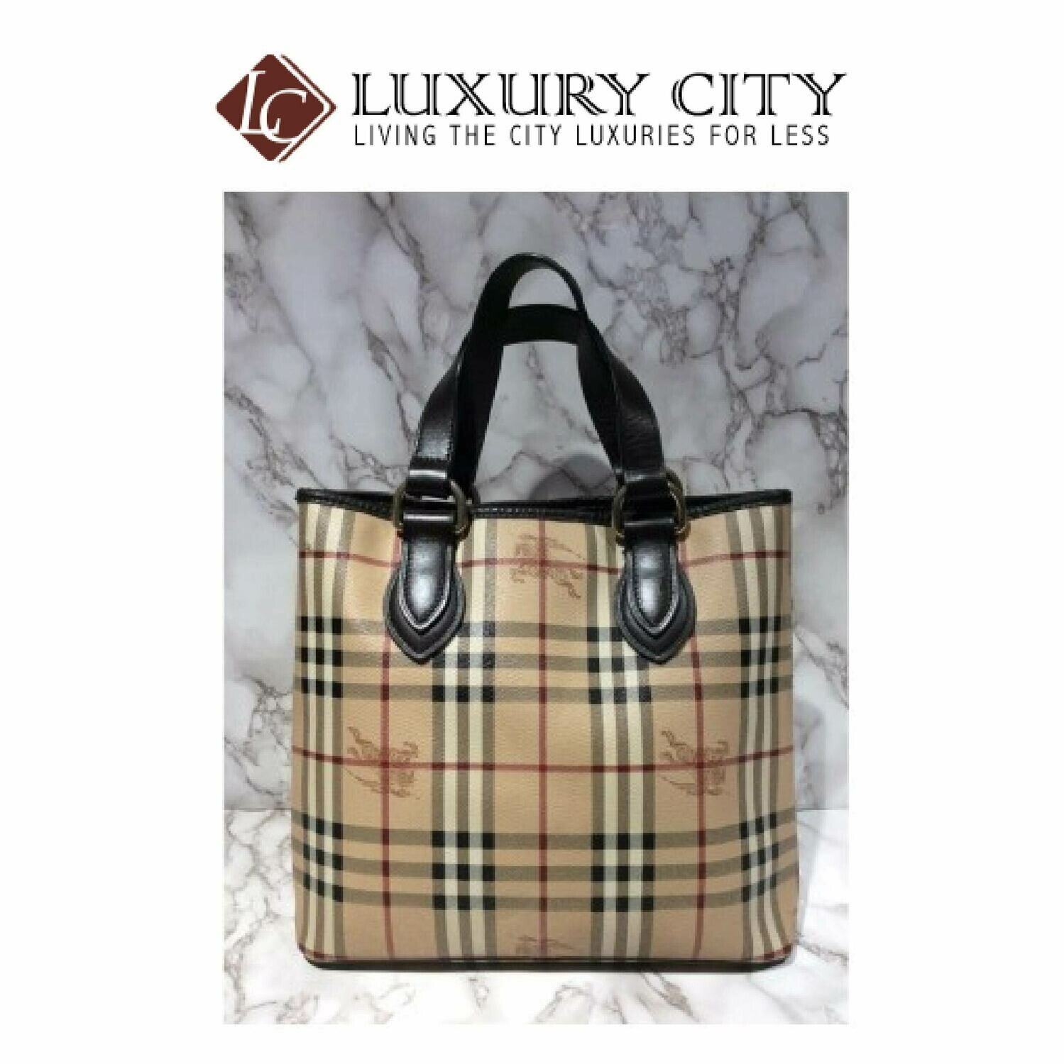 [Luxury City] Preloved Authentic Burberry Handbag