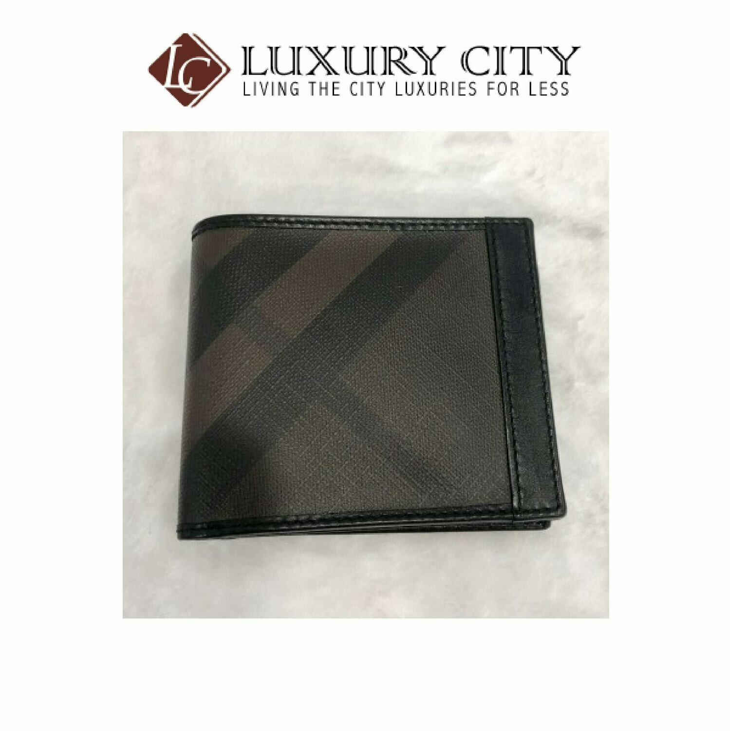 [Luxury City] Preloved Burberry Bifold Short Wallet