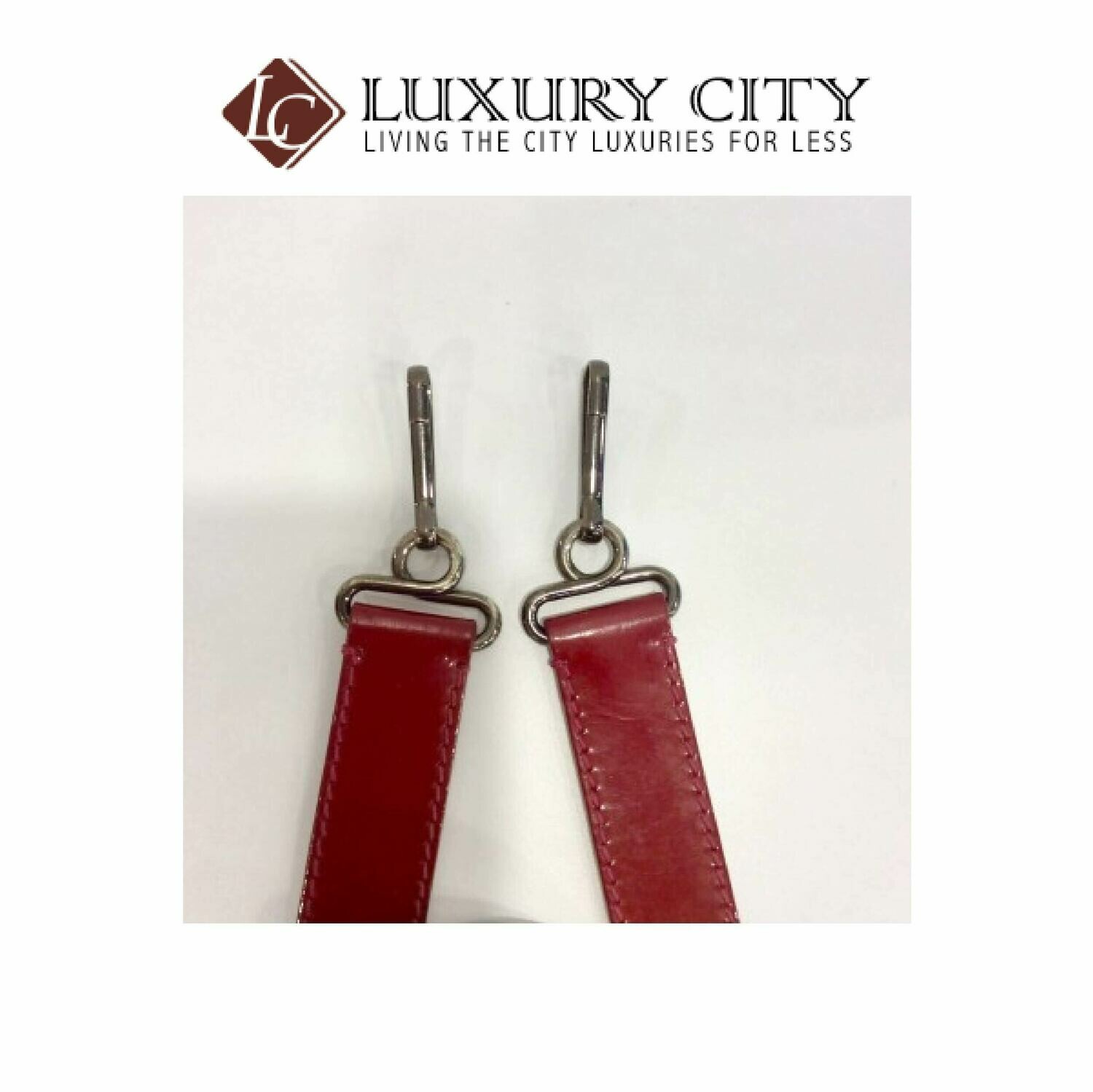 [Luxury City] Preloved Burberry Patent Leather 2 Ways Carry Bag