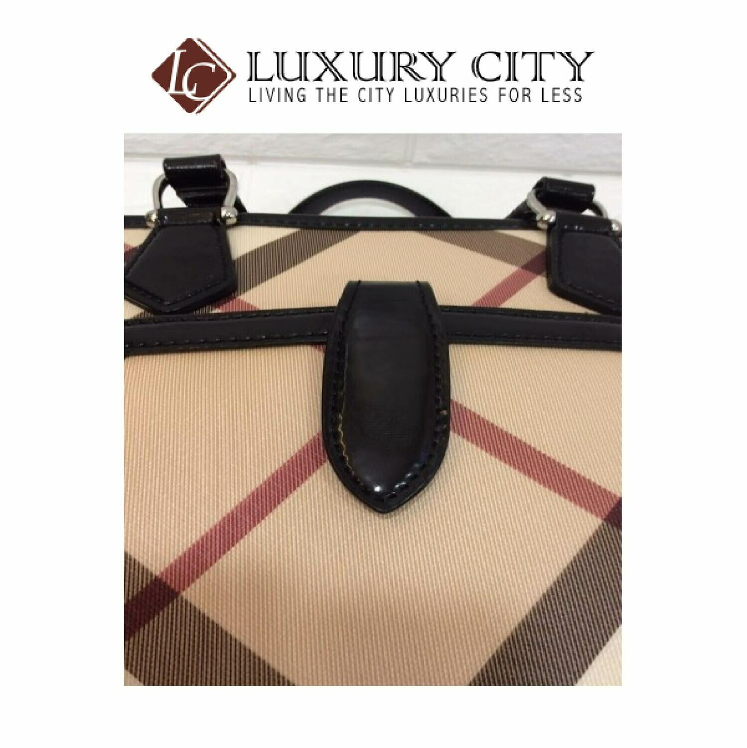[Luxury City] Preloved Authentic Burberry Handbag