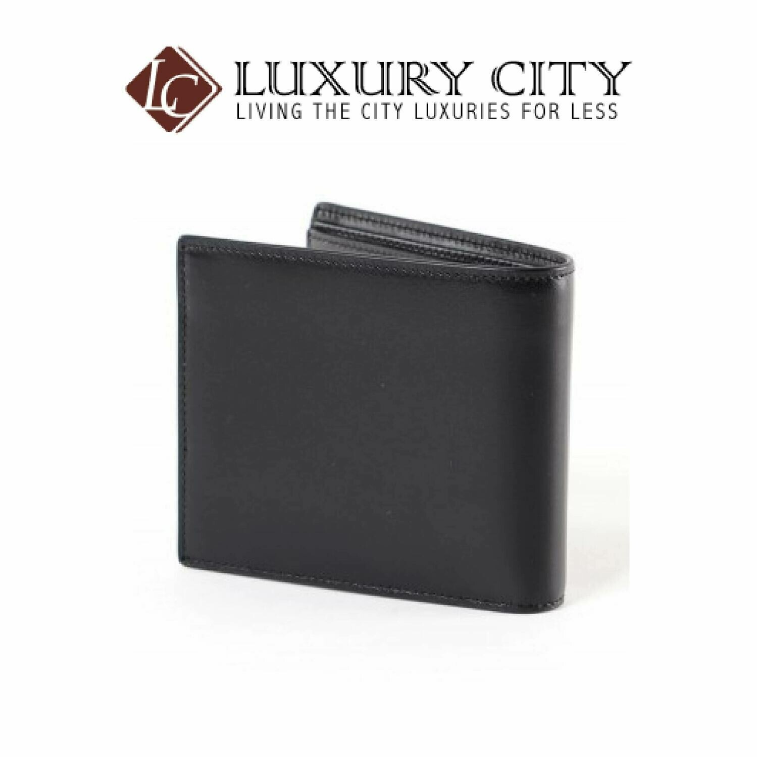 [Luxury City] Saint Laurent Monogramme Logo Folio Wallet YSL-453276 (Black)