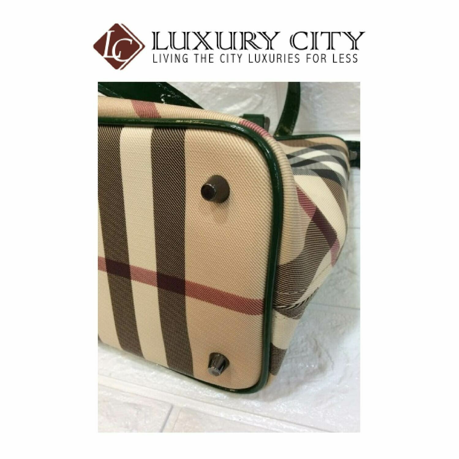 [Luxury City] Preloved Authentic Burberry Nova Check Tote Bag
