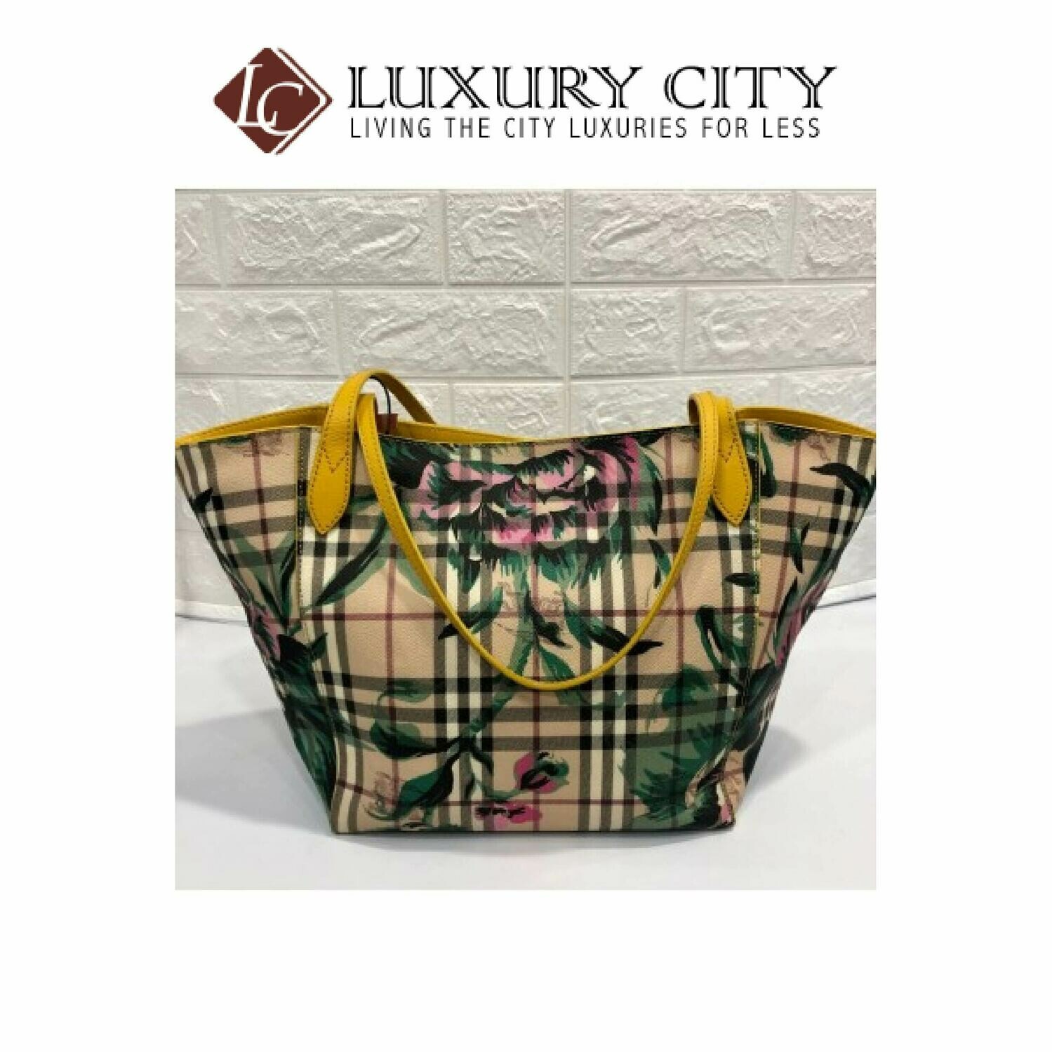 [Luxury City] Preloved Buberry Check Bag