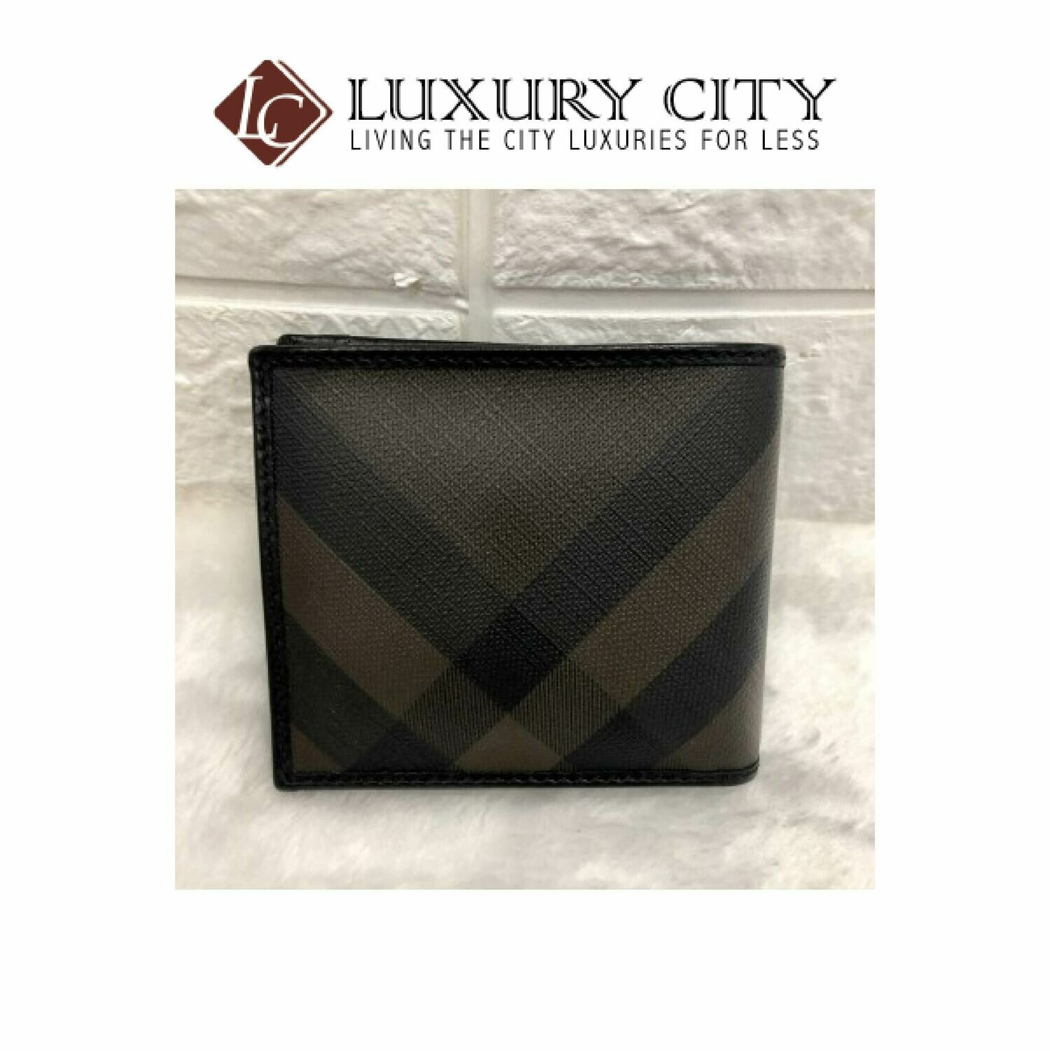 [Luxury City] Preloved Burberry Bifold Short Wallet