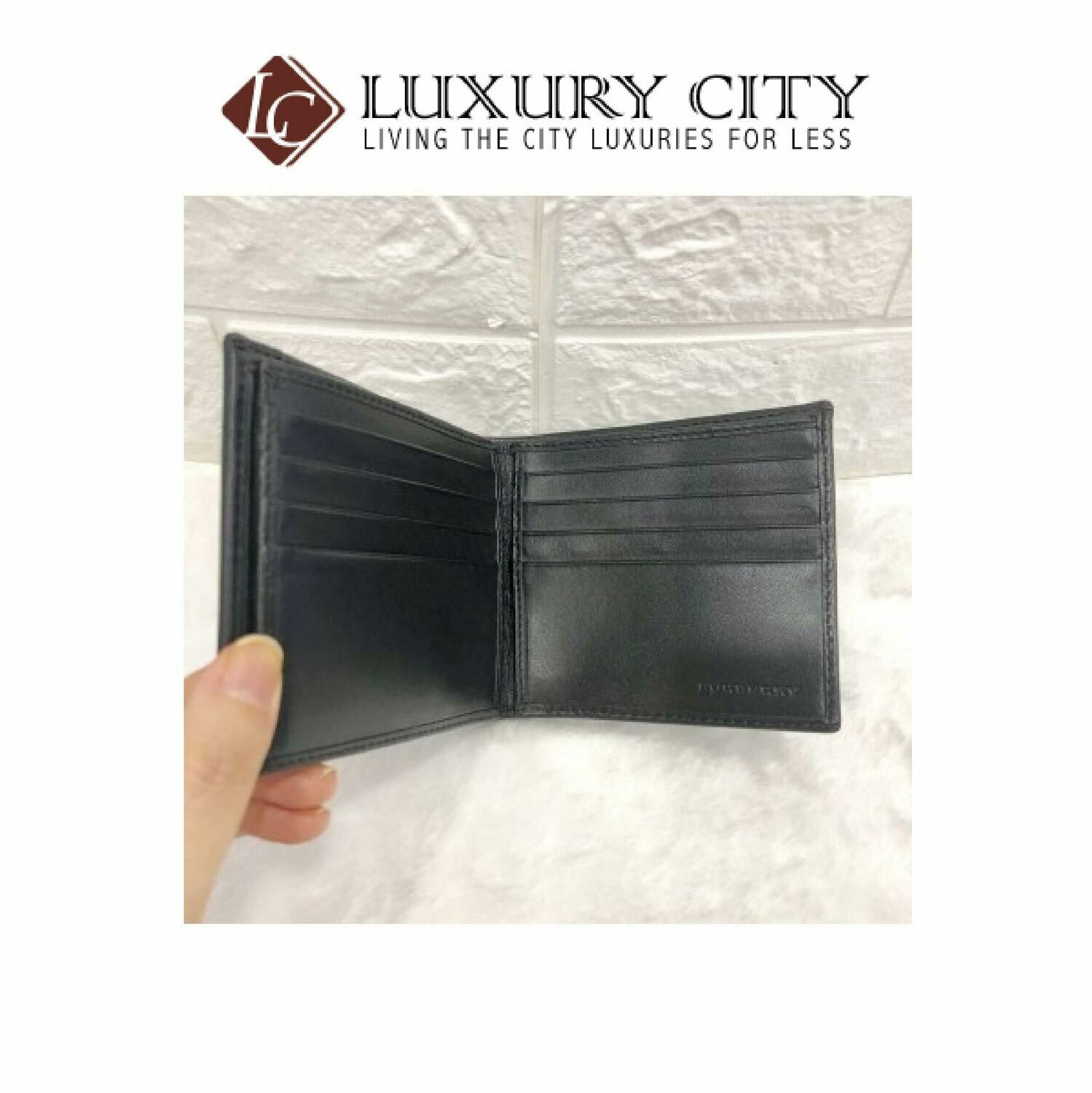 [Luxury City] Preloved Burberry Bifold Short Wallet