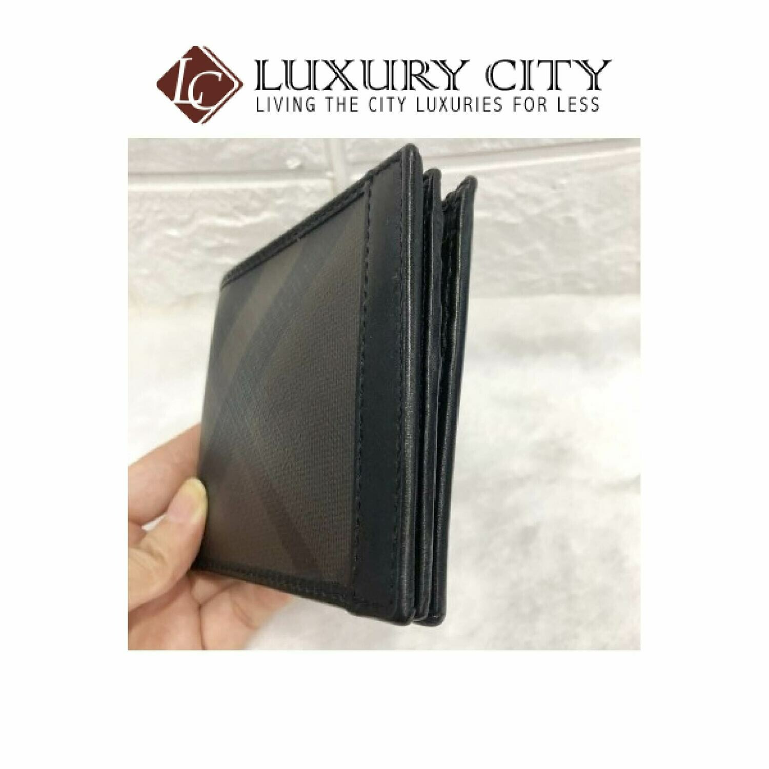 [Luxury City] Preloved Burberry Bifold Short Wallet