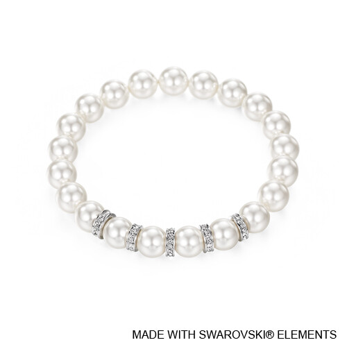 LUSH Classic Swarovski Pearl Bracelet