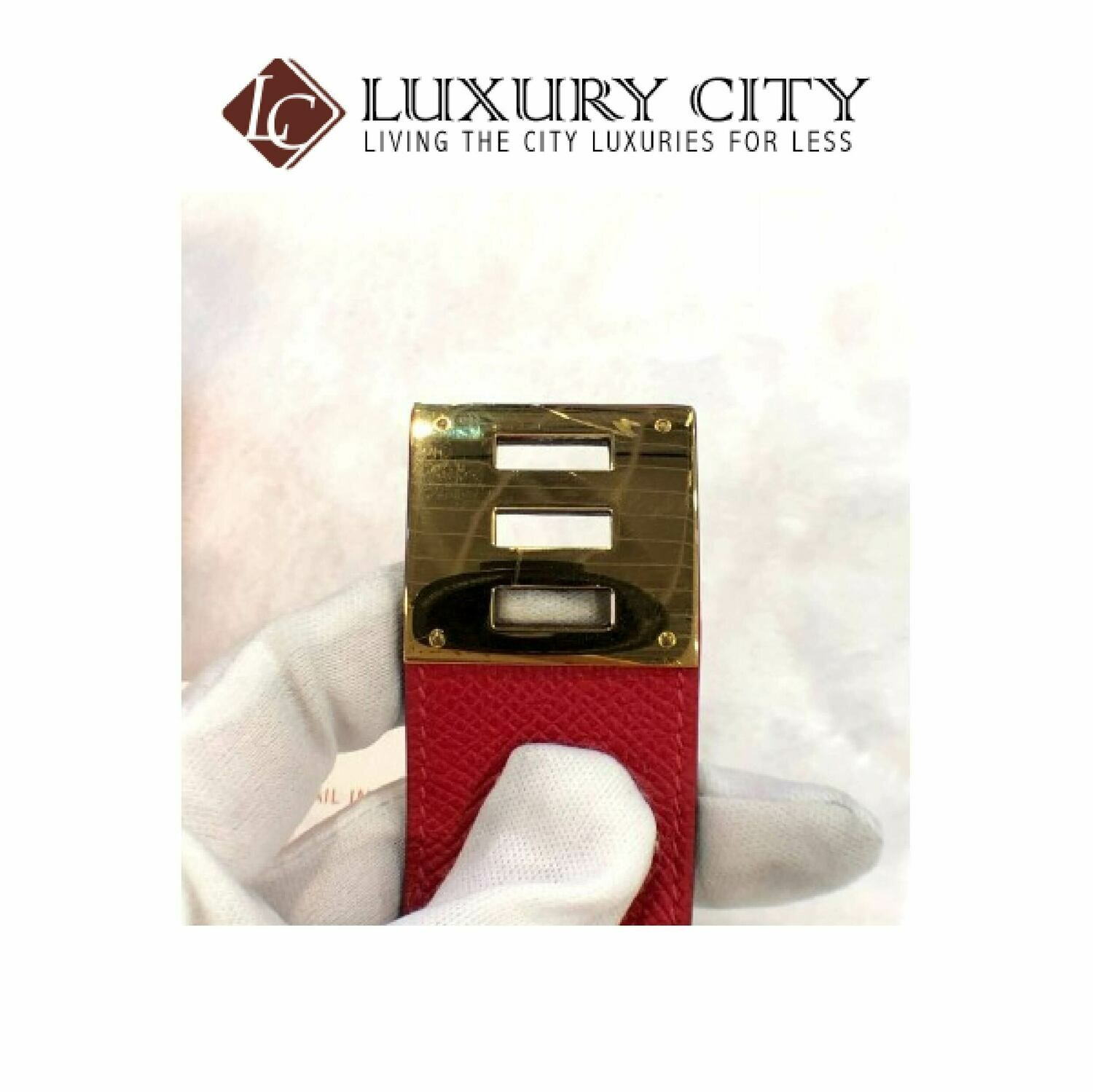 [Luxury City] Preloved Almost Like New Hermes Kelly Dog Bracelet