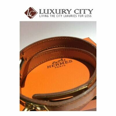 [Luxury City] Preloved Authentic Hermes Kelly Double Tour Bracelet