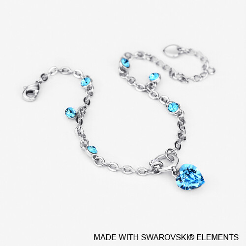 LUSH Devoted Heart Chain Bracelet