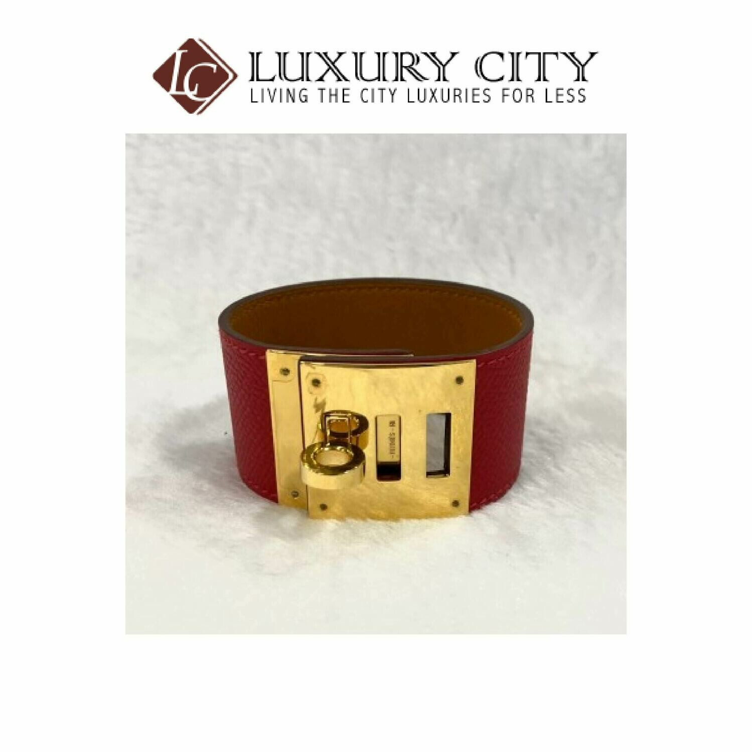 [Luxury City] Preloved Almost Like New Hermes Kelly Dog Bracelet