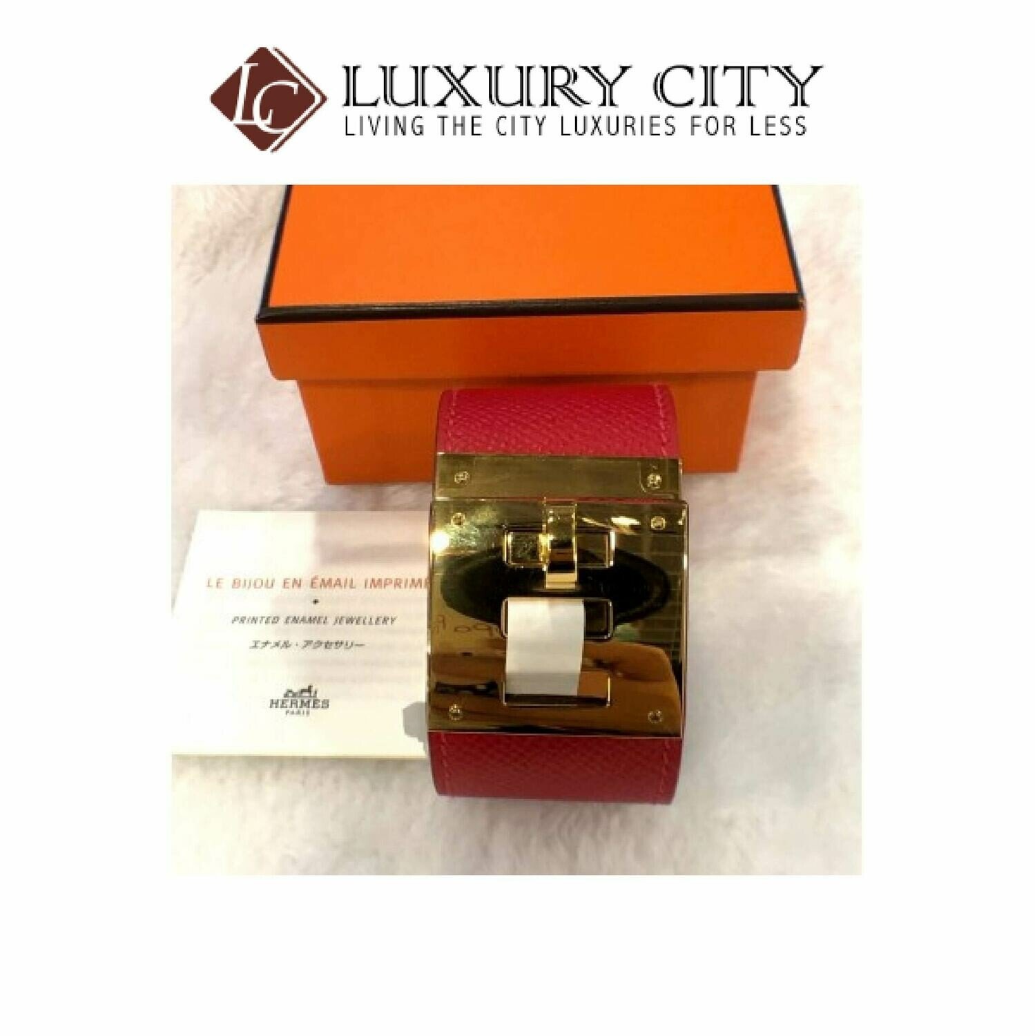 [Luxury City] Preloved Almost Like New Hermes Kelly Dog Bracelet