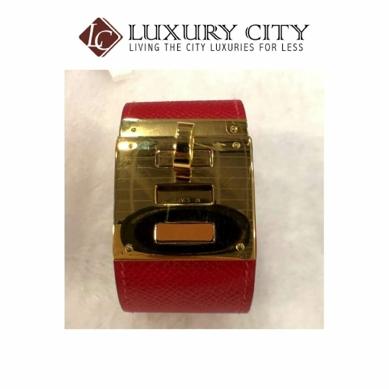 [Luxury City] Preloved Almost Like New Hermes Kelly Dog Bracelet