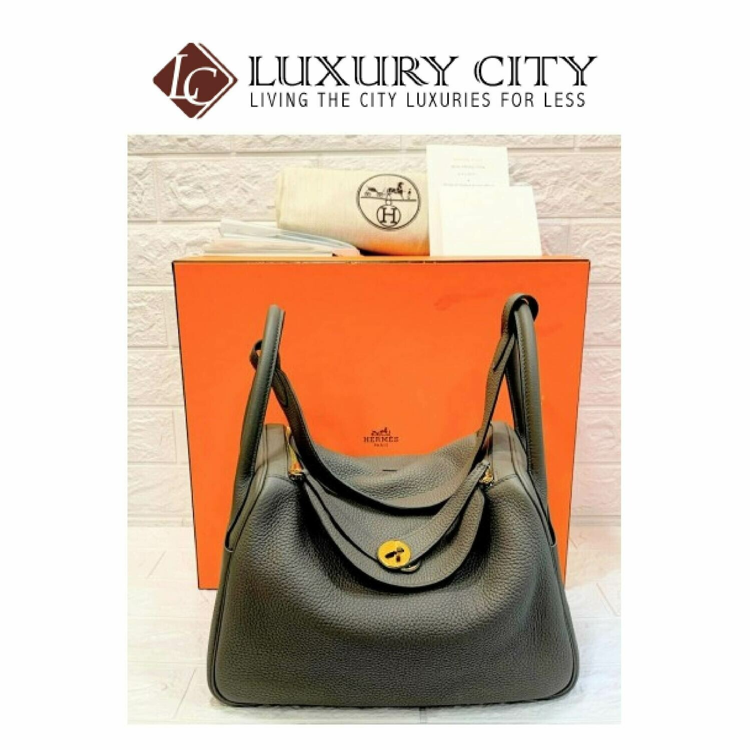 [Luxury City] Preloved Authentic Hermes Lindy 30