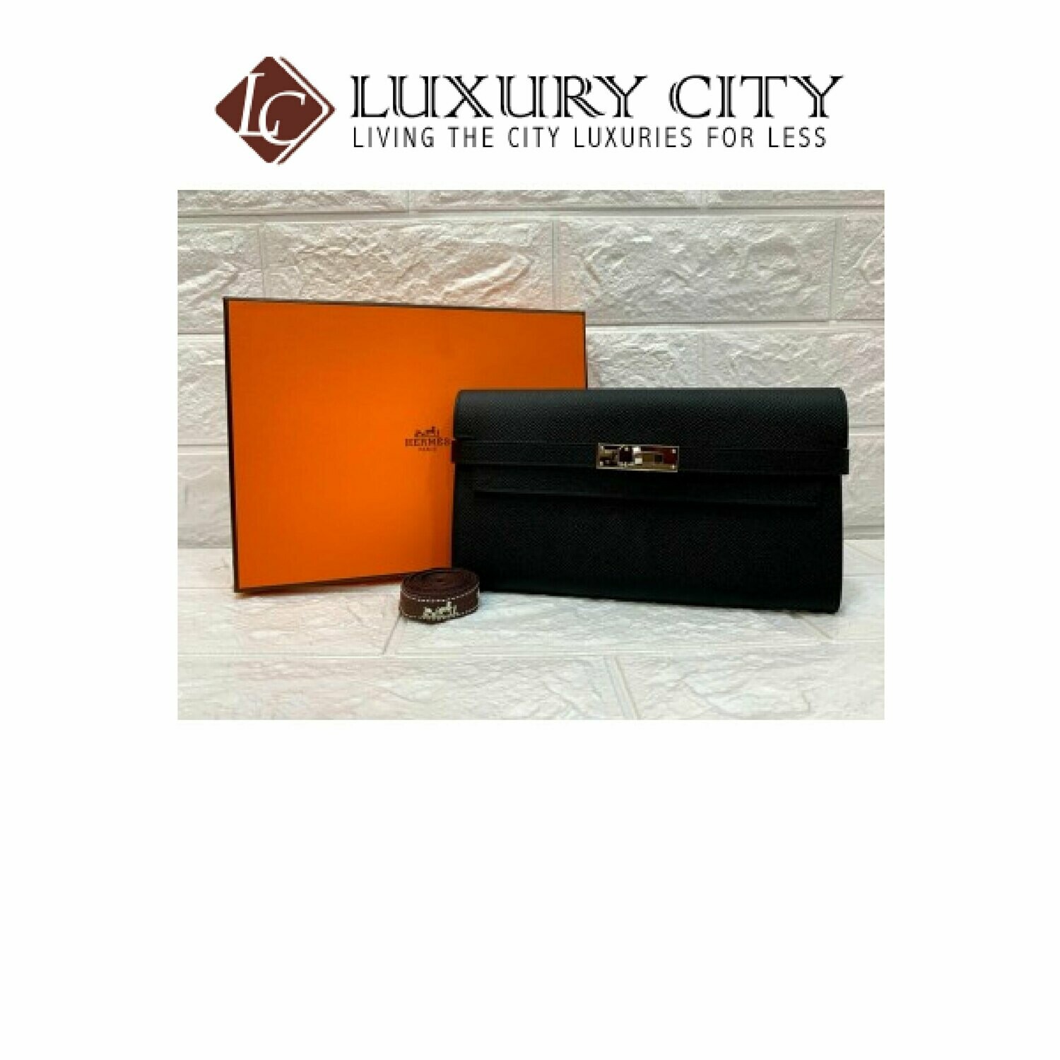 [Luxury City] Preloved Almost Like New Authentic Hermes Wallet
