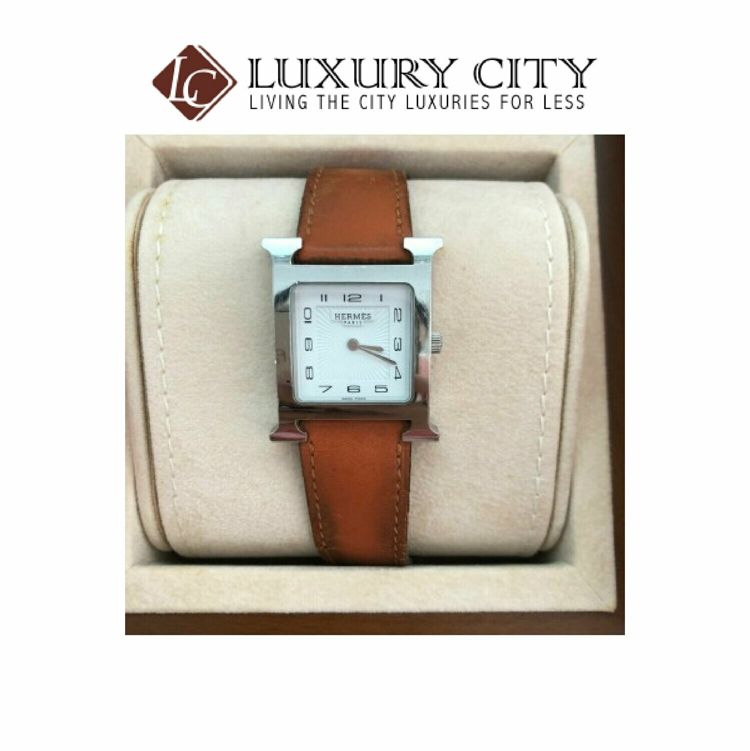 [Luxury City] Preloved Hermes Heuer H Watch