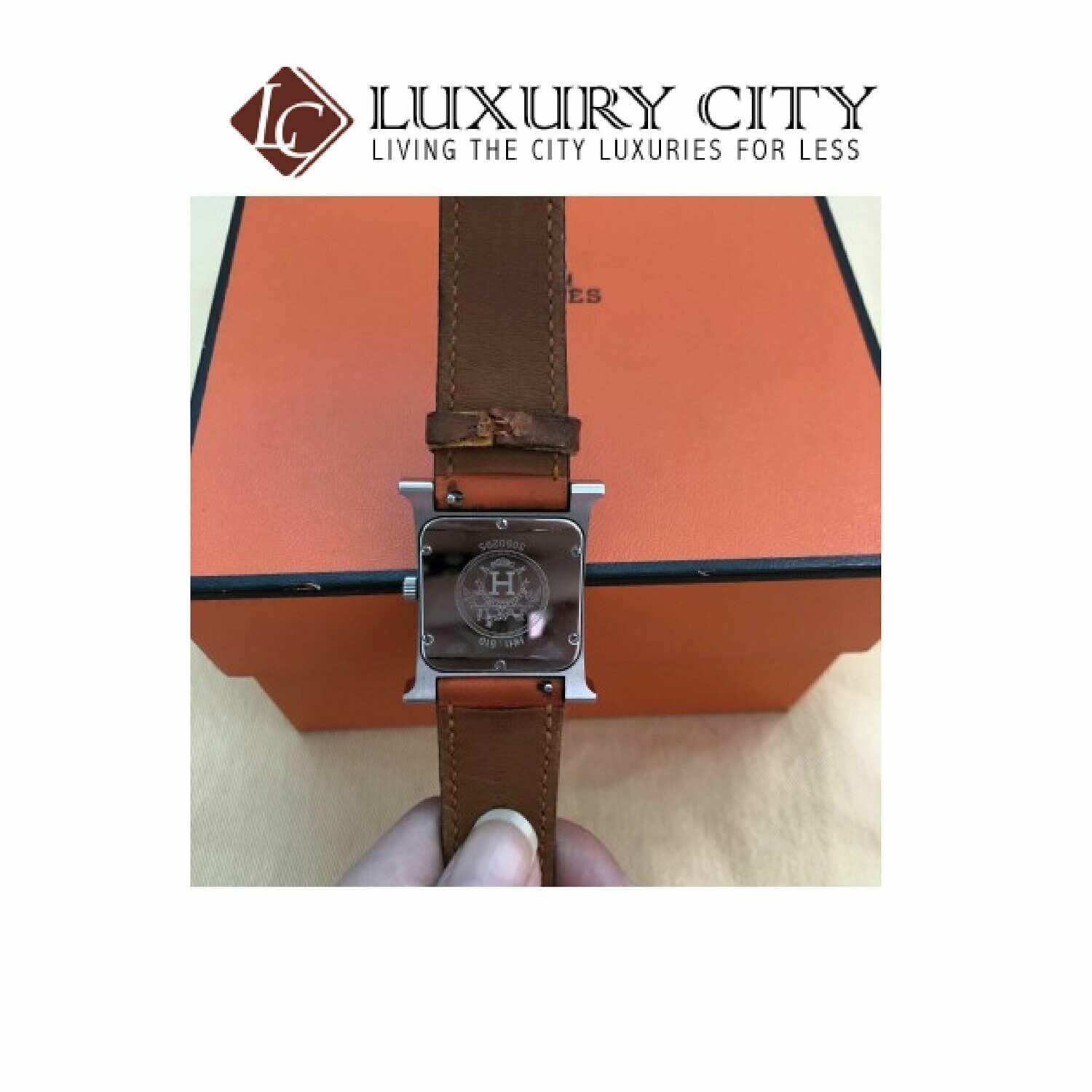 [Luxury City] Preloved Hermes Heuer H Watch