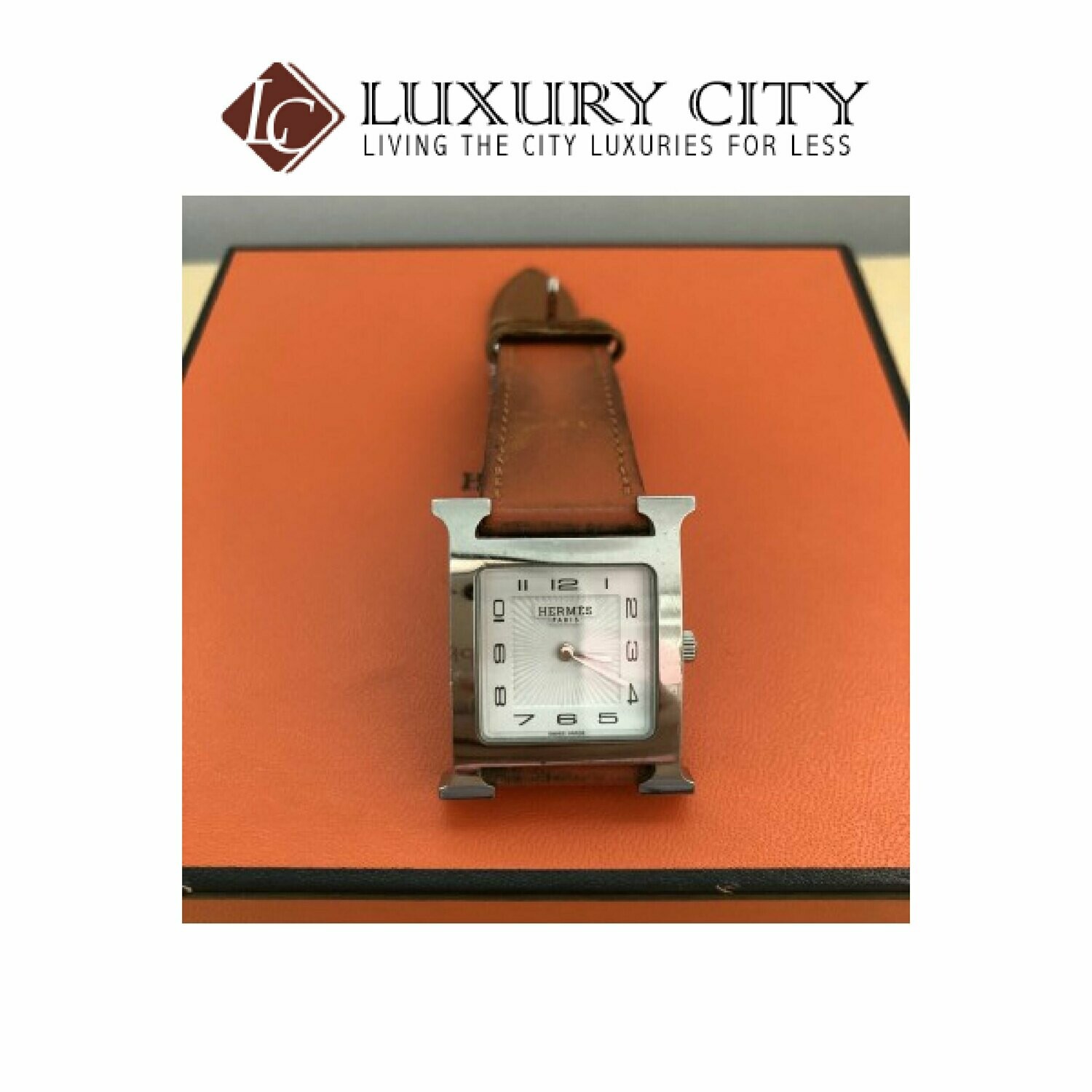 [Luxury City] Preloved Hermes Heuer H Watch