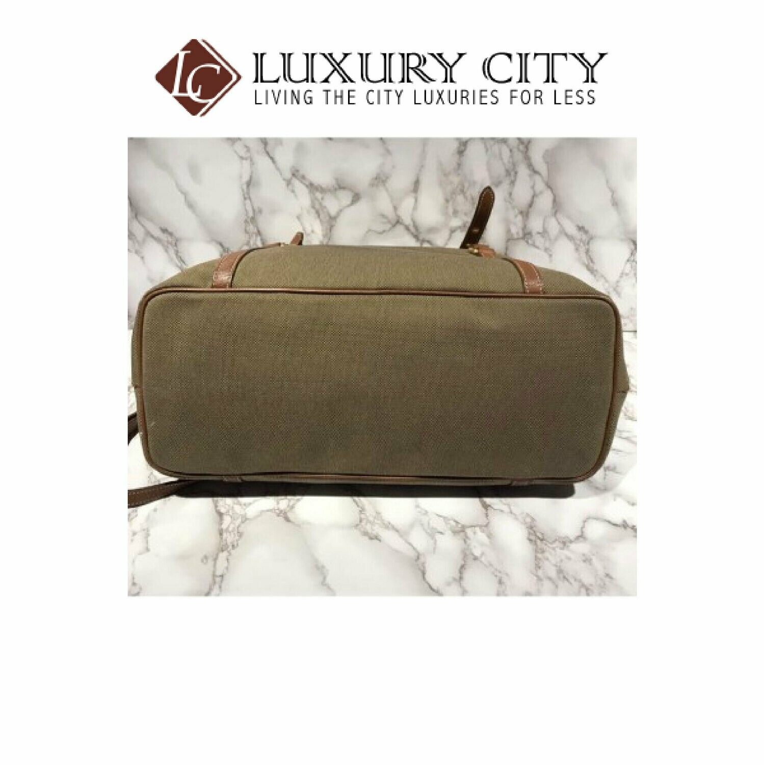 [Luxury City] Preloved Authentic Prada Fabric Handbag