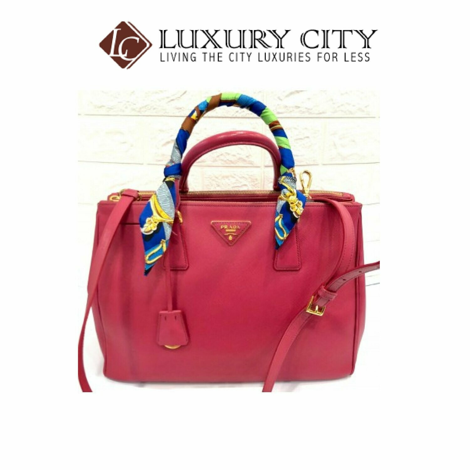 [Luxury City] Preloved Authentic Prada Saffiano Handbag