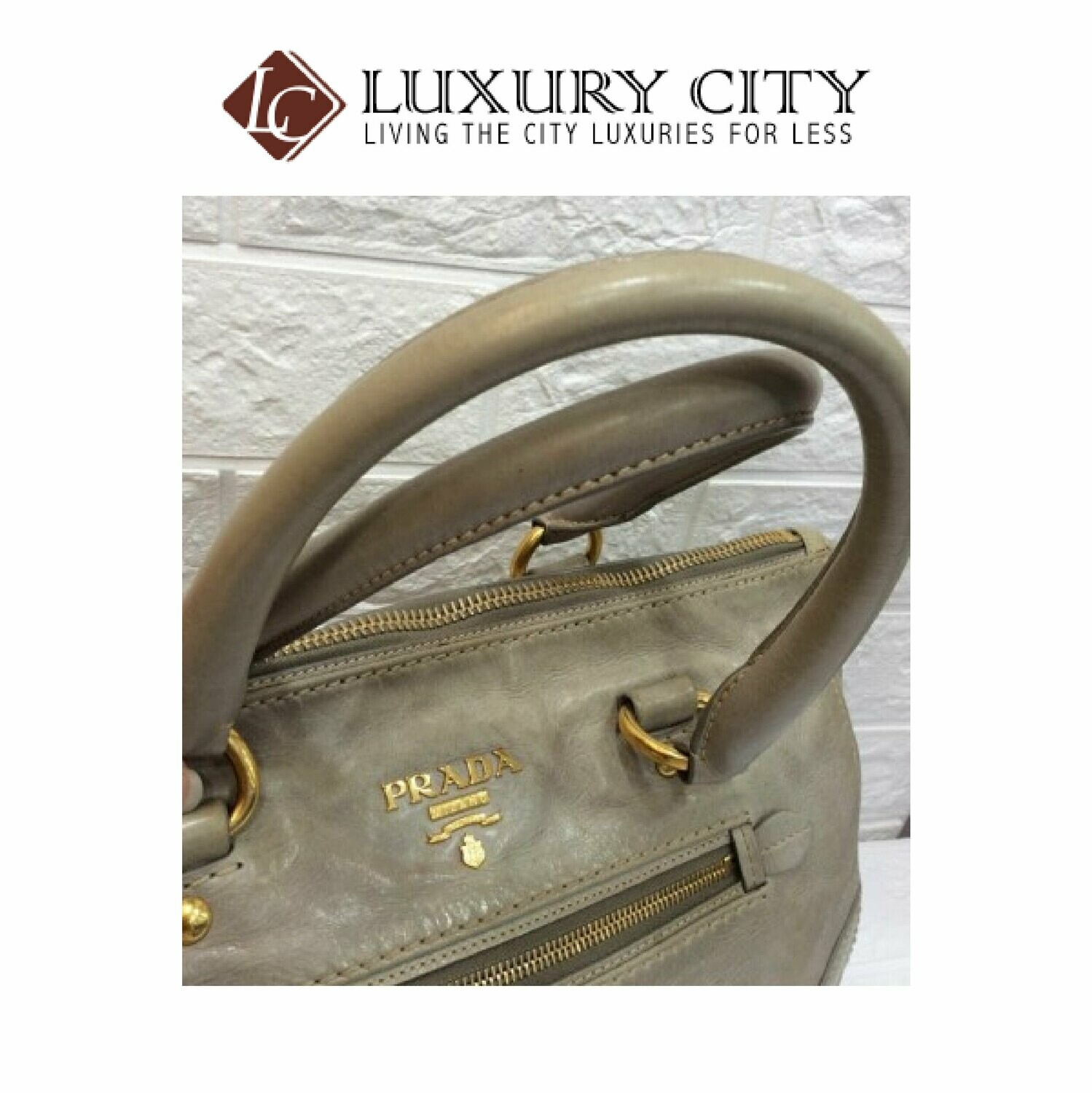 [Luxury City] Preloved Authentic Prada Handbag
