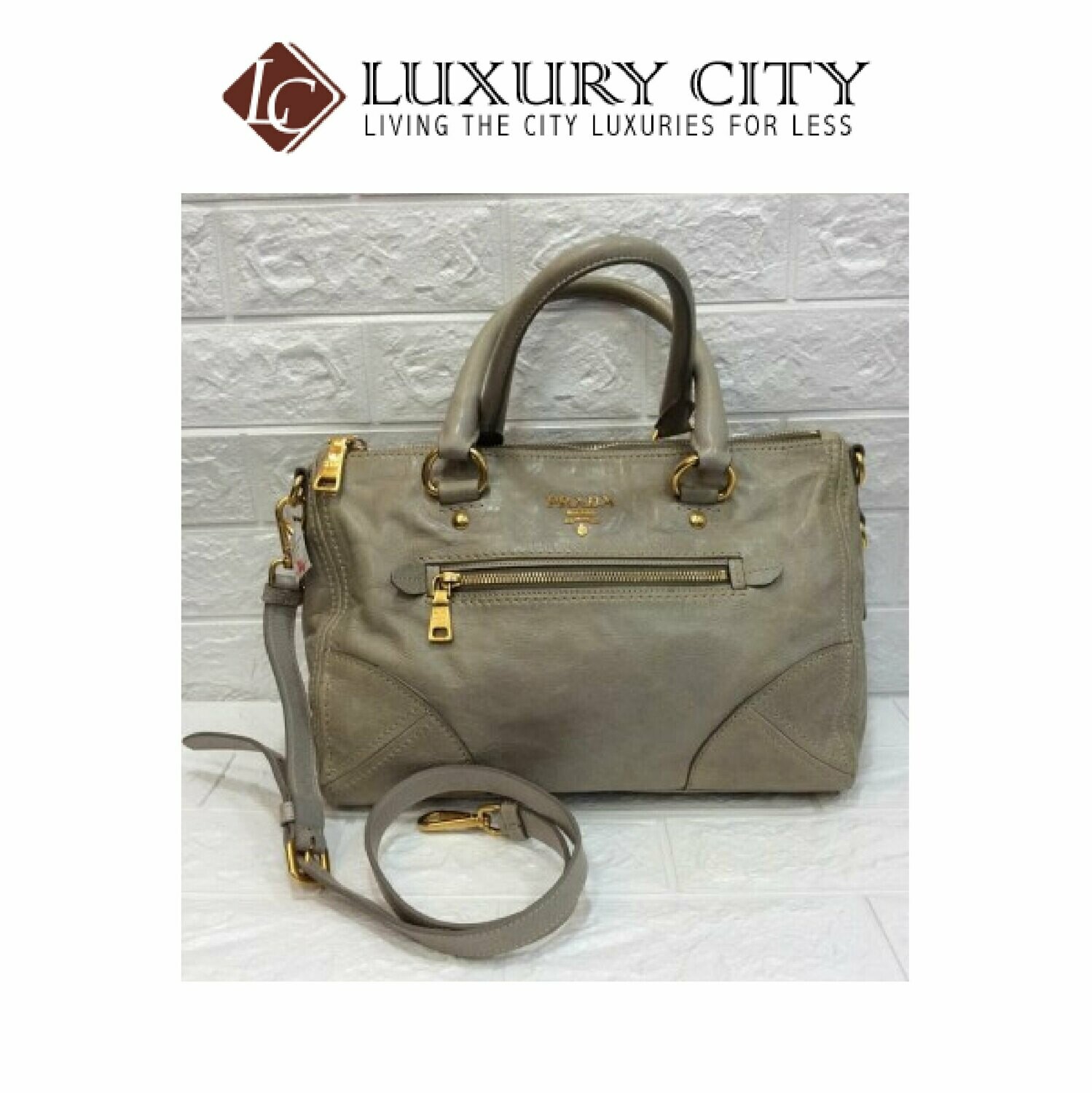 [Luxury City] Preloved Authentic Prada Handbag