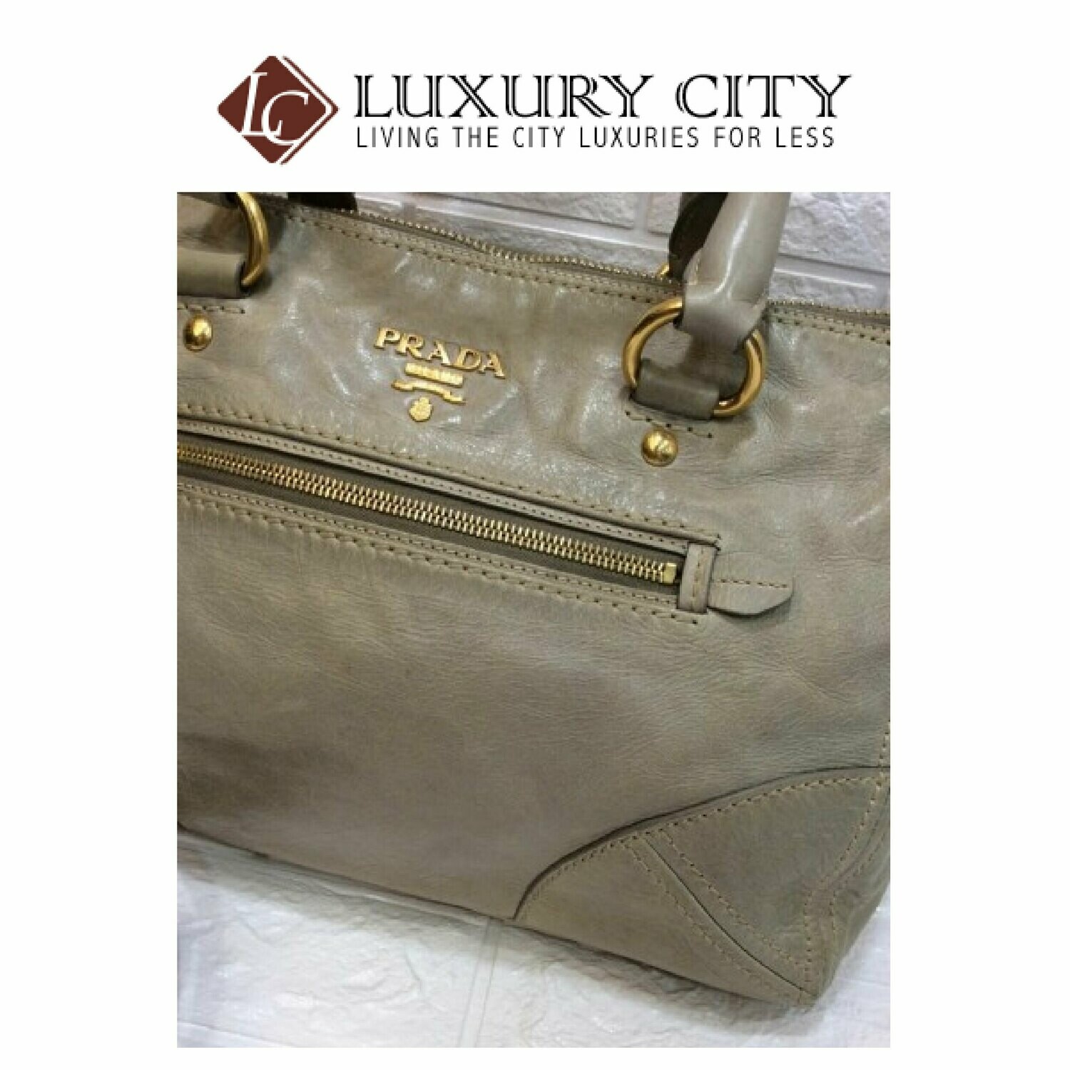 [Luxury City] Preloved Authentic Prada Handbag
