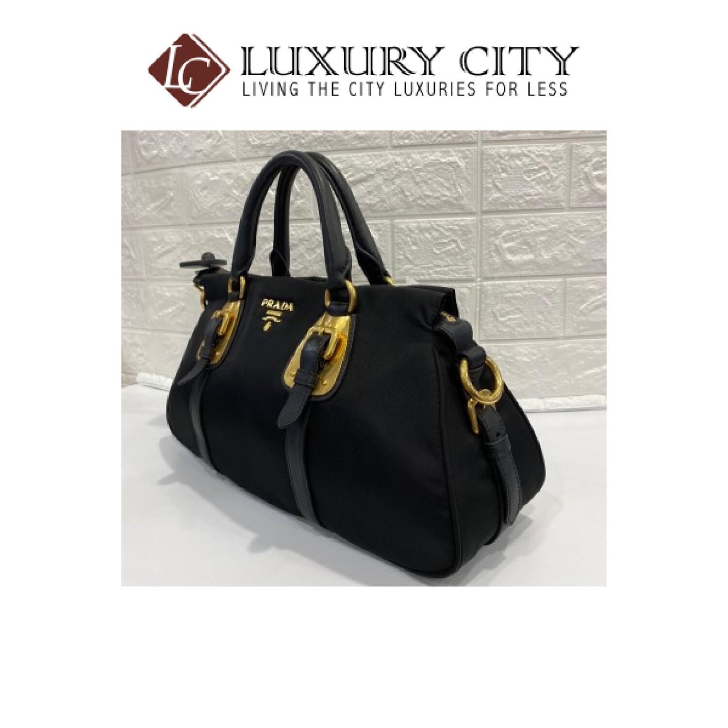 [Luxury City] Preloved Authentic Prada Handbag