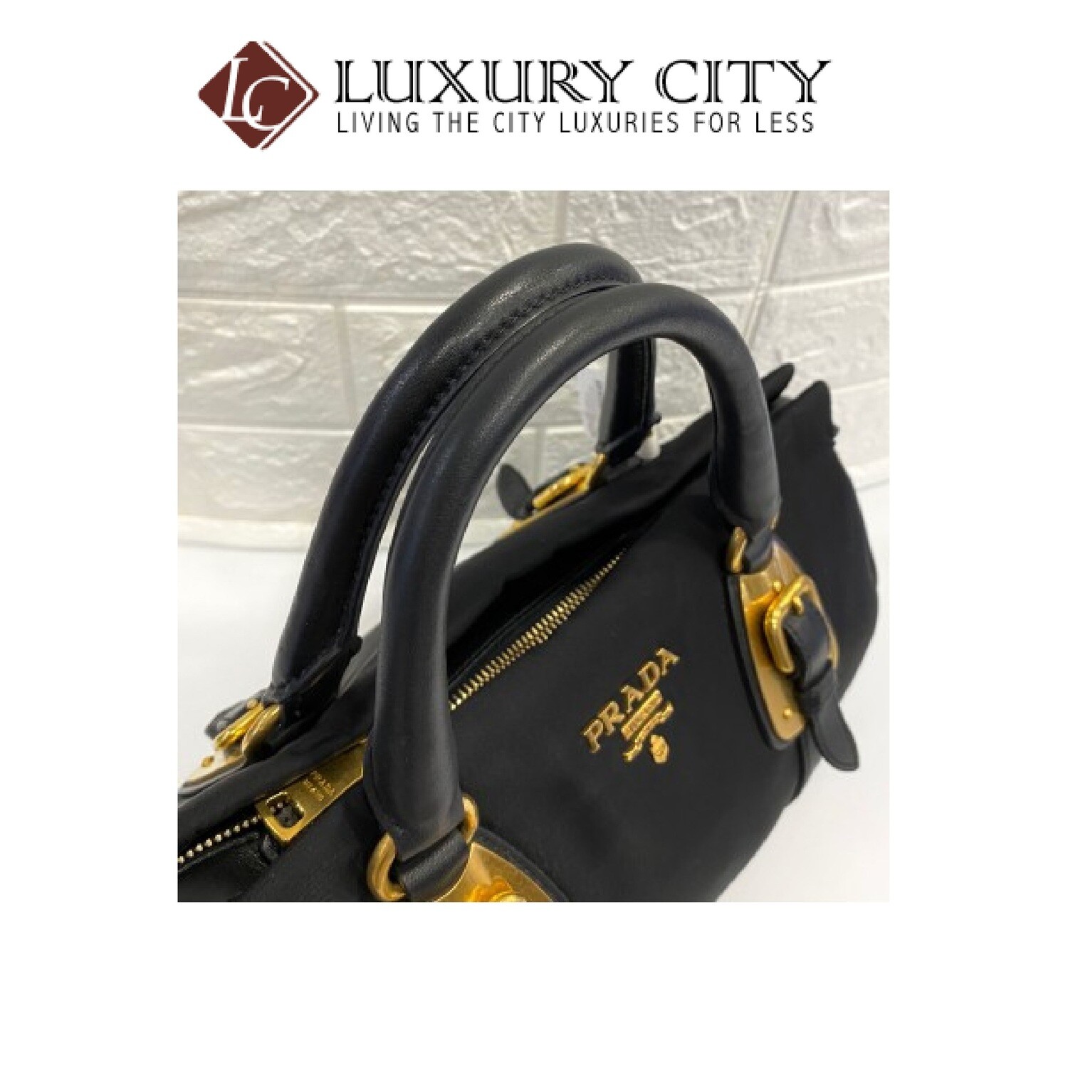 [Luxury City] Preloved Authentic Prada Handbag
