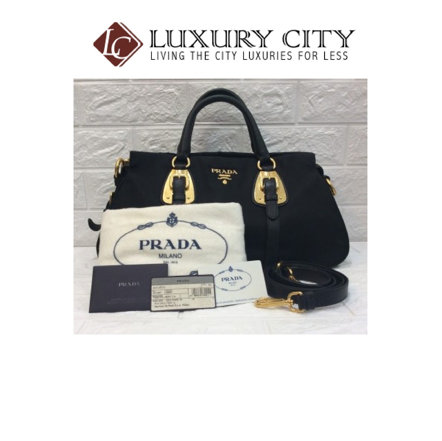 [Luxury City] Preloved Authentic Prada Handbag