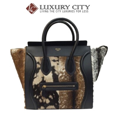 [Luxury City] Preloved Authentic Celine Horse Hair Handbag
