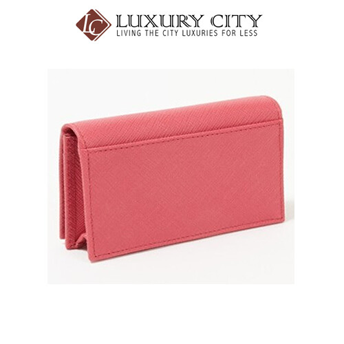 [Luxury City] Prada Leather Card Holder Pink Prada-1MC122