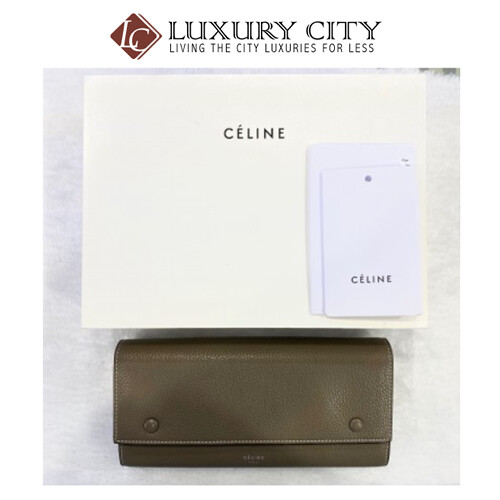 [Luxury City] Preloved Celine Long Wallet