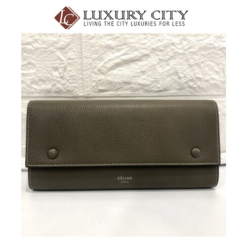 [Luxury City] Preloved Celine Long Wallet