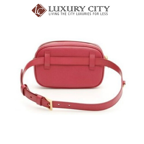 [Luxury City] Prada Saffiano Beltpack Pinkish Rose Red Prada-1BL007