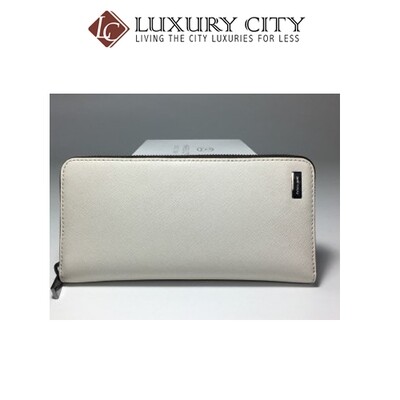 [Luxury City] Michael-Kors Jet Set Saffiano Leather Wallet In White