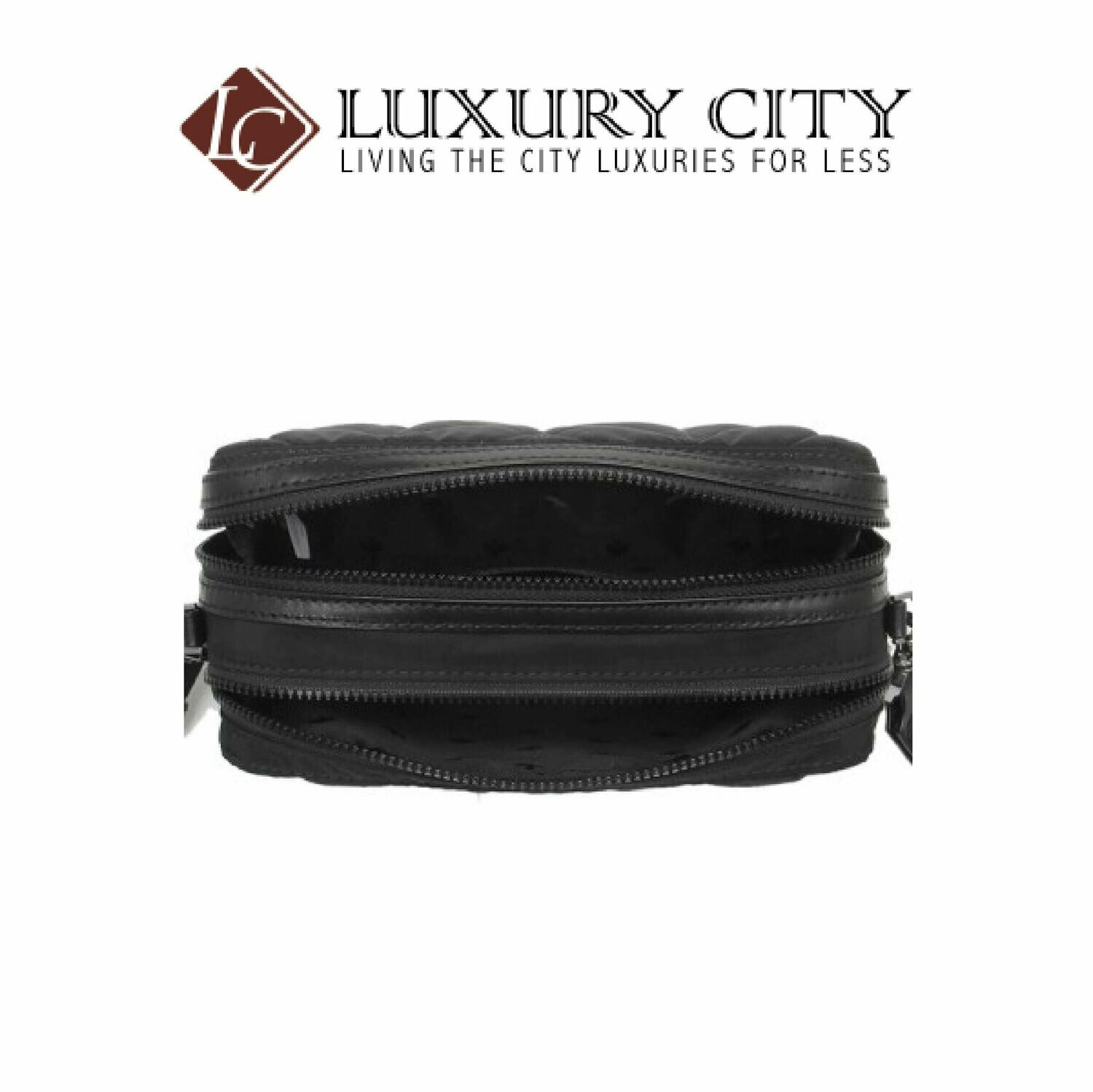 [Luxury City] Kate Spade Ellie Double Zip Camera Crossbody Bag Black Katespade-WKRU6201