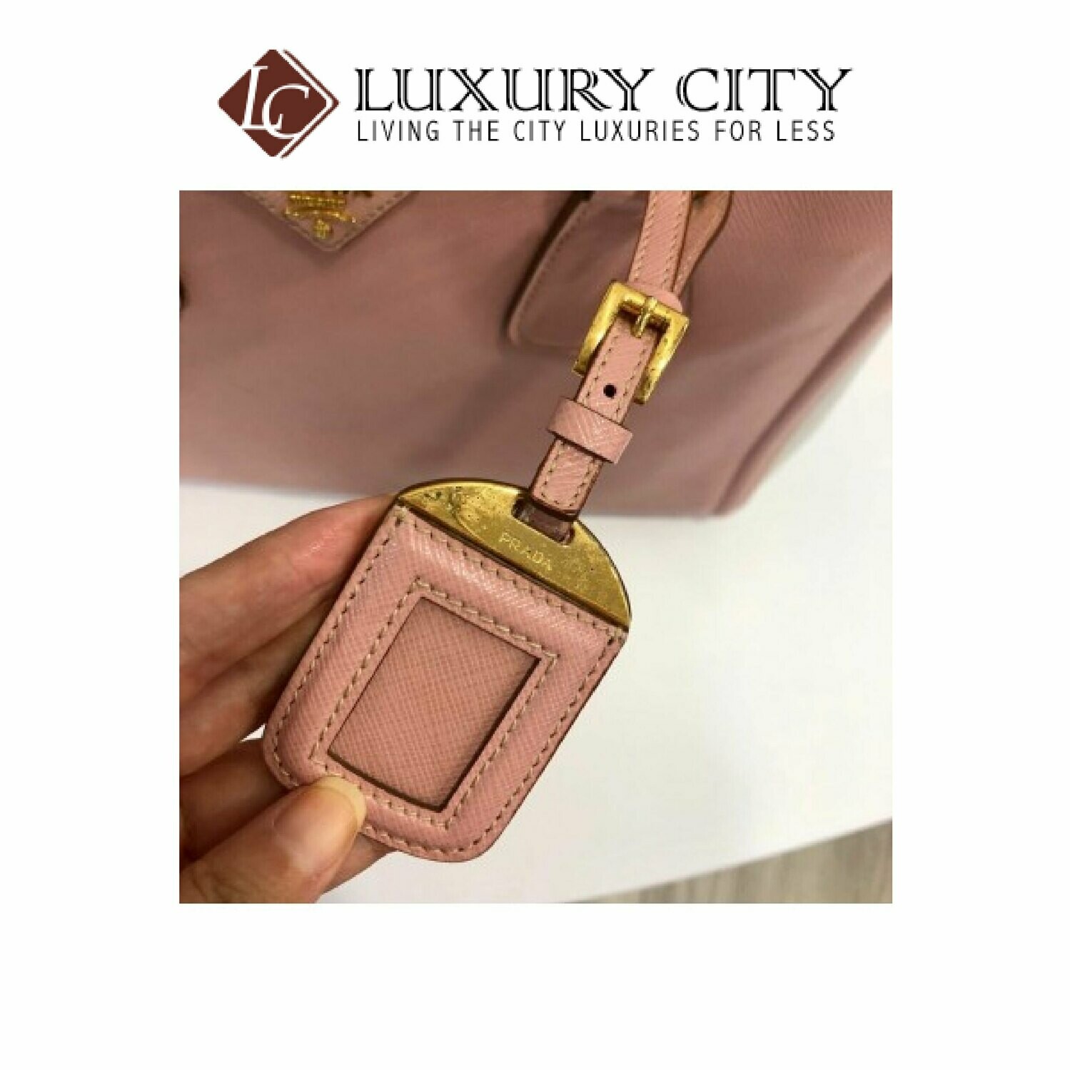 [Luxury City] Preloved Authentic Prada Saffiano Leather Handbag