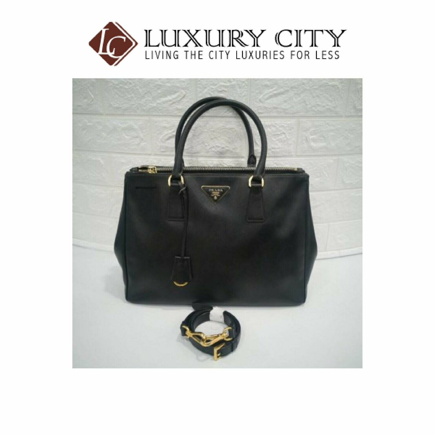 [Luxury City] Preloved Prada Saffiano Galleria M