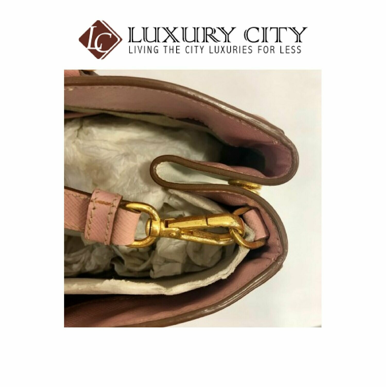 [Luxury City] Preloved Authentic Prada Saffiano Leather Handbag
