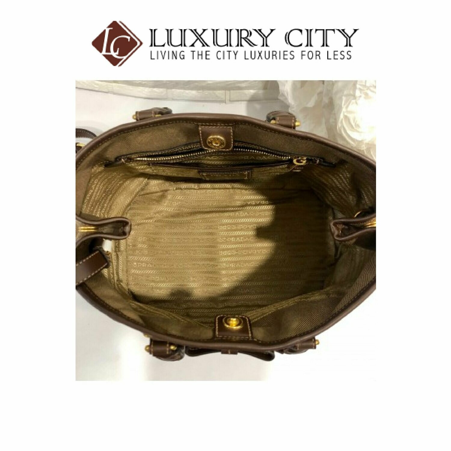 [Luxury City] Preloved Prada Fabric Sling Bag