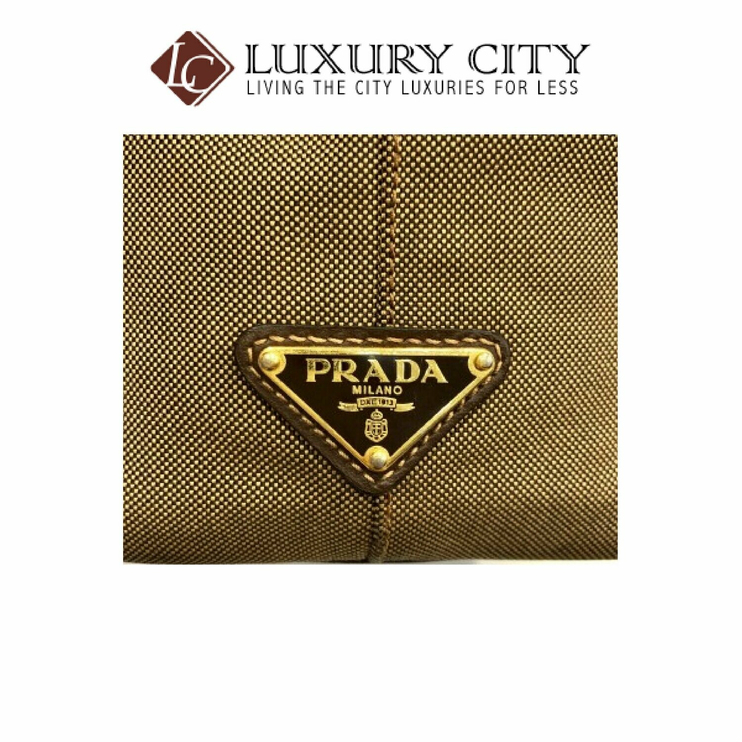 [Luxury City] Preloved Prada Fabric Sling Bag