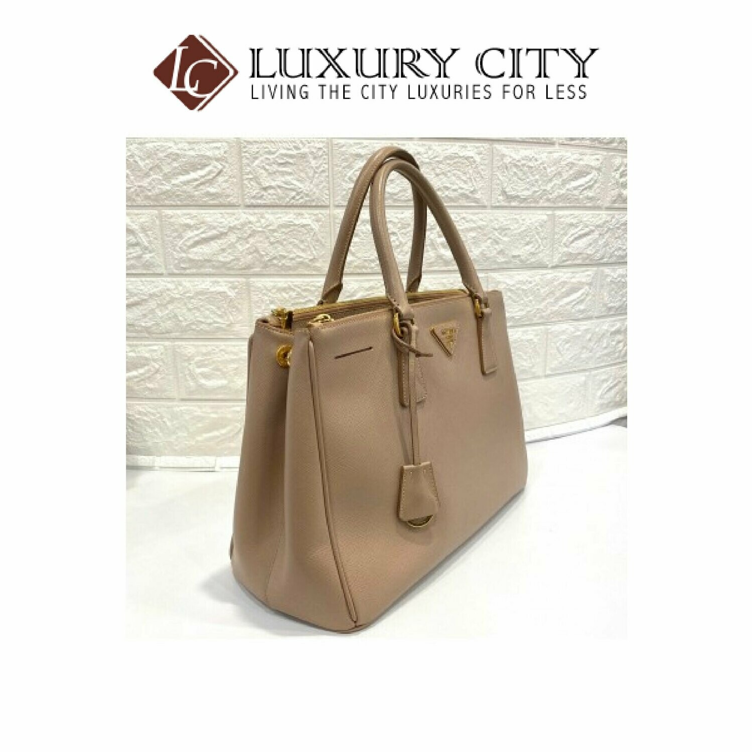[Luxury City] Preloved Prada Galleria Leather Bag