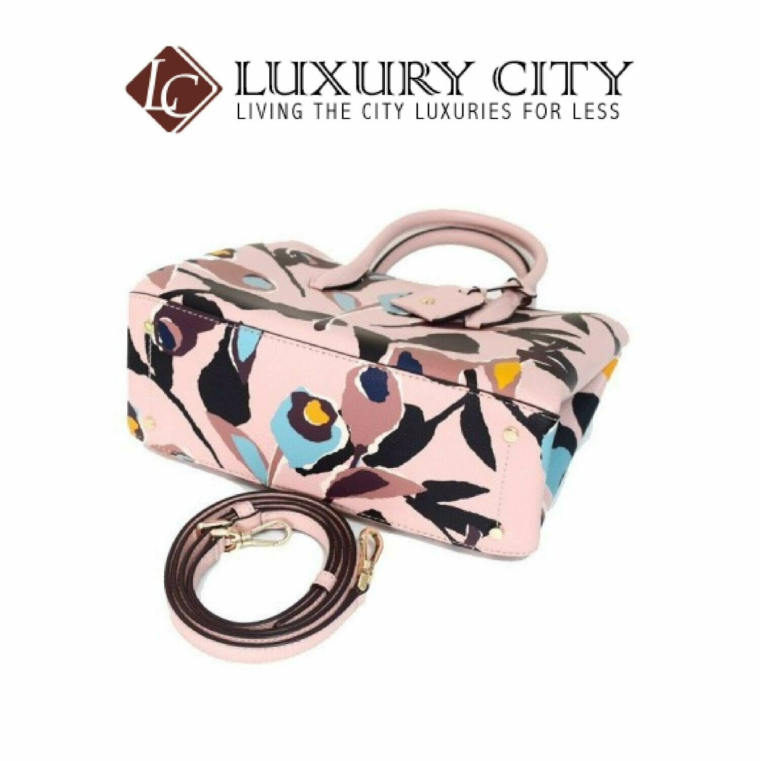 [Luxury City] Kate Spade Eva Paper Rose Small Top Zip Satchel Pink Katespade-WKRU6120